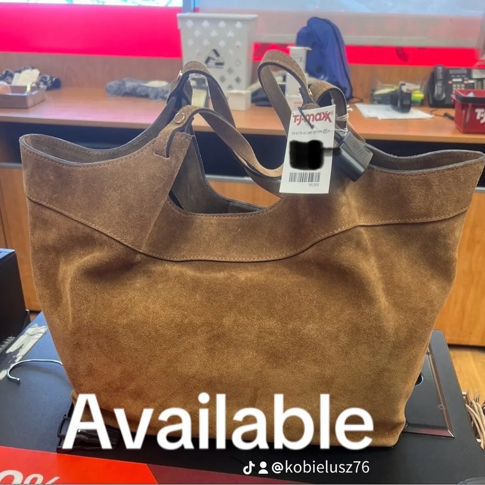 Anna Paola Suede bag